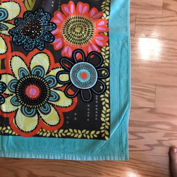 Vera Bradley Bath Vera Bradley Flower Shower Beach Towel Poshmark